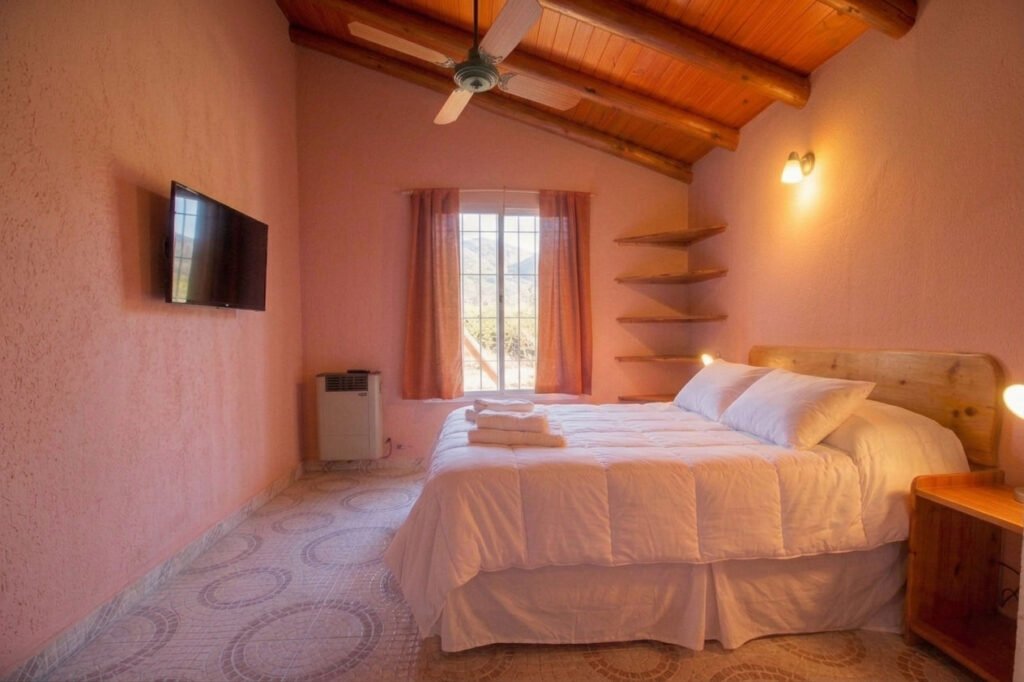 dormitorio cabana capilla del monte